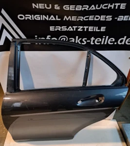 MERCEDES ORIGINAL C KLASSE W204 TÜR LINKS HINTEN LACKIERT ohne ROST A2047300105 - Bild 1 von 16