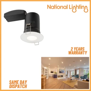 Recessed LED Ceiling Spotlight GU10 Fire Rated Dimmable Downlights IP65 Rated - Picture 1 of 2