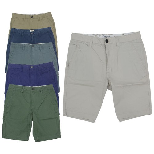 Pantaloncini chino TIMBERLAND da uomo con fondo dritto estivo casual cotone W32