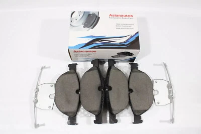 Pastillas de freno delanteras de cerámica completa Asianaautos con herrajes para BMW 650i xDrive 12-18 Foto 1 de 4