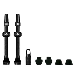 Muc-Off Strong & Lightweight Tubeless Bike Tyre Valve V2 - Black / 44mm Length - Picture 1 of 1