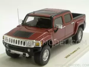 Hummer H3T 2008 Sonoma Red Metallic by Spark-Minimax 1:43 LUXURY 101300 - Foto 1 di 1