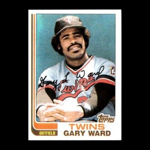 Gary Ward 1982 Topps Minnesota Twins #612 R313G 28