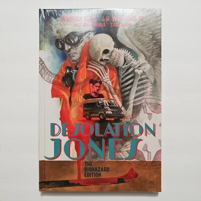 Desolation Jones: The Biohazard Edition (Deluxe Hardcover) Warren Ellis - SEALED - Image 1 of 2