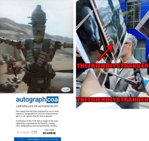 Taika Waititi signed "THE MANDALORIAN" 8x10 Photo EXACT PROOF h IG-12 ACOA COA - Picture 1 of 6