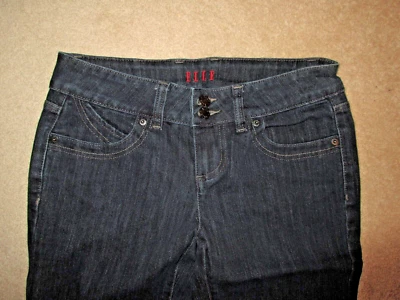 JEANS - Elle - Rectos - Azul Oscuro - Talla 4  Foto 1 de 4