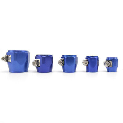 Fuel Hose Line End Cover Clamp Finisher Adapter  Fitting  Connectors AN4~AN12 • 3.70£
