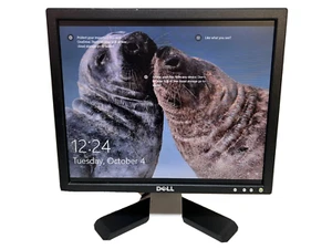 Dell E178FPc 17" VGA Monitor w/Stand & VGA, Power Cables! - Picture 1 of 3