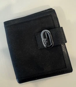GUCCI Folding Wallet Nylon Leather Interlocking Black / Black - Bild 1 von 11
