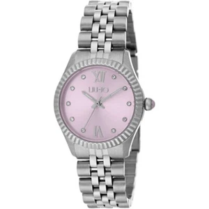 Orologio Liu Jo Donna Tiny TLJ1135 Acciaio Quadrante Rosa con Zirconi - Foto 1 di 2