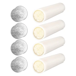 4 pz Sostituzione per Elementi Filtro Acqua Filtro Paglia, 0,1 Micron 4 Stadi - Foto 1 di 9