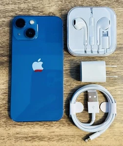 Apple iPhone 13 128GB Blue - (Sprint/T-Mobile Locked) - Good Condition - Picture 1 of 6