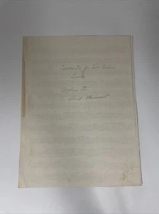 Konzerte für zwei Violinen Bach | Violine II Noten - Bild 1 von 2