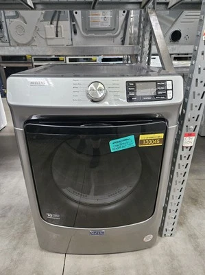 Maytag MED6630HC 27" Metallic Slate Front-Load Electric Dryer #130045 - Image 1 of 4