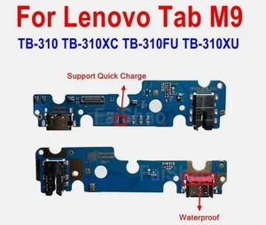 TB310FU USB Ładowarka Port ładowania Płyta Lenovo Tab M9 TB-310 TB-310XC TB-310FU - Zdjęcie 1 z 2