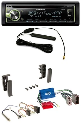 Pioneer MP3 USB CD DAB AUX Autoradio für Audi A2 A3 8L A4 B5 A6 C5 Aktivsystem - Bild 1 von 4