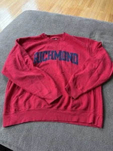 Sudadera roja vintage Richmond equipo para deportes algodón grande talla XL 1990’s - Imagen 1 de 3