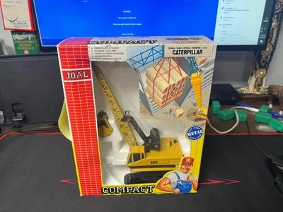 Caterpillar CAT 225 DIGGING CRANE 1/50 DIE CAST Metal Joal NIB 118 - Image 1 of 4