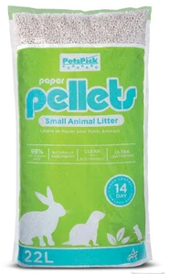 PETSPICK White Paper Pellet Small Animal Litter - 22 L - Foto 1 di 4