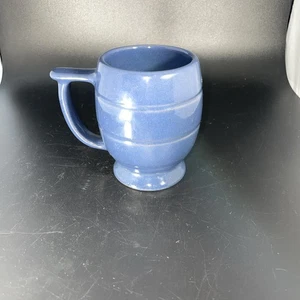 Frankoma Pottery Mug C7 Blue - Picture 1 of 12