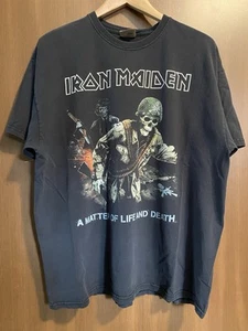 Vintage Iron Maiden “A Matter Of Life And Death” 2006 World Tour Band Shirt XL - Picture 1 of 7