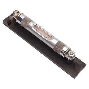 Starrett 98-6 Machinist Level w/ Ground & Graduated Vial, 6" x 1-3/16" - Picture 1 of 8