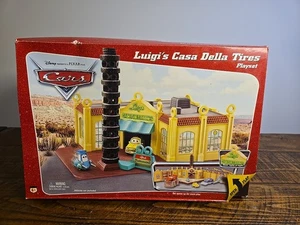 Disney Pixar Cars Luigi's Casa Della Tires Playset - NEW - Sealed - 1st Edition - Picture 1 of 7