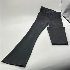 Veronica Beard Beverly 10in Skinny Flare Jeans Black 27 Women's Cotton Dark Wash - Picture 1 of 13