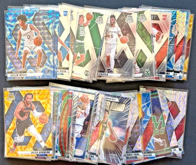 2024-25 Panini мозаика баскетбол лот x63 новичков звезды цвет призма вставки LOOK - Изображение 1 из 4