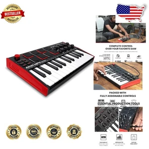 MPK Mini MK3 25-Key USB MIDI Controller - NKS, 8 Pads, Knobs, Pro Software - Picture 1 of 13