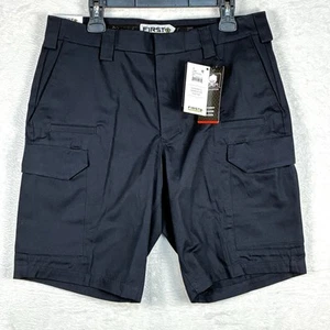 Pantaloncini First Tactical Uomo 34 M Blu Navy Stazione Operatore Cargo Utility Ripstop - Foto 1 di 11