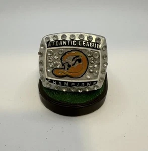 Rare 2012 LI Long Island Ducks Baseball Atlantic League Champions Replica Ring - Picture 1 of 11