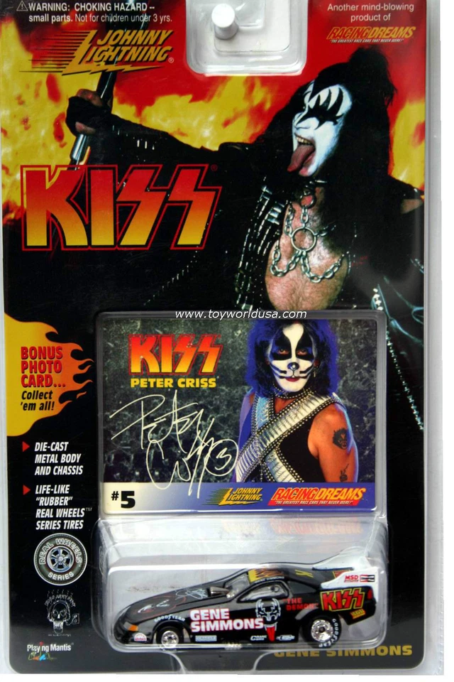 Dodge Daytona Gene Simmons 1997 Johnny Lightning Kiss #05 1994 "The Demon" Foto 1 de 1