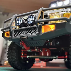 New Bumper RC Car Parts Upgrade DIY Accessories For MN1/12 MN82 MN-82 Truck 1:12 - Picture 1 of 11