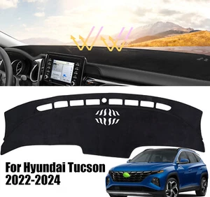 For Hyundai Tucson 2022-2024 Non-Slip Dash Dashboard Mat Cover Car Interior Pad - Picture 1 of 22