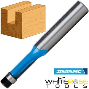 Silverline Unterputzschneider Fräser Bits 8 mm Schaft TCT zwei geriffelte Küche - Bild 1 von 6
