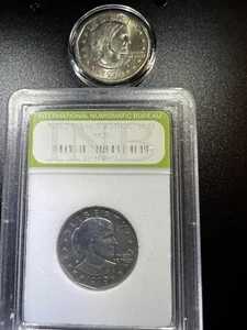 TWO Susan B Anthony: 1979 "D" Thin Rim Clear Date & Mint/1979"S" 'Blob' Thick Rm - Picture 1 of 7
