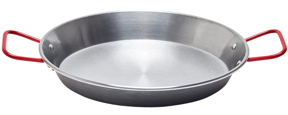 Garcima Paellera in Ferro Spazzolato Pellera, 0.47 Liters, Acciaio, Argento - Immagine 1 di 1