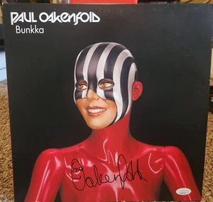 Paul Oakenfold Bunkka Autographed Vinyl Album JSA - Picture 1 of 2