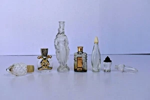 Vintage Avon Flaschen Leere Miniatur 7 PC Menge Parfum Flaschen Lady Figur " 03 - Bild 1 von 11
