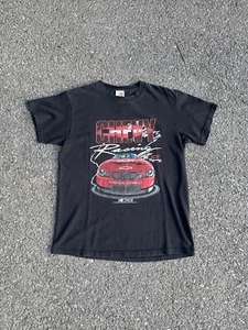 Camisa negra de manga corta mediana vintage Chevy Racing Team - Imagen 1 de 9