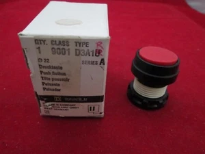 Square D 9001 D3A1R Pilot Light Bezel Red  new - Picture 1 of 2