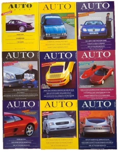 AutoFocus 9 Zeitschriften 1993 1994 1995 Jaguar Ferrari Porsche Oldtimer Luxus - Bild 1 von 2