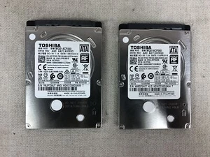 Par de discos duros Toshiba SATA 2,5" 500 GB para portátil - Imagen 1 de 3