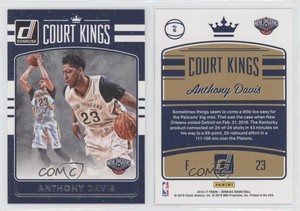 2016-17 Panini Donruss Court Kings Anthony Davis #6