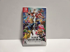 Super Smash Bros Ultimate (Nintendo Switch) Original Case & Artwork Only - Picture 1 of 3