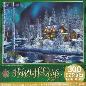 Piezas maestras - rompecabezas de 300 piezas - auroz boreal - 24"" x 18"" nuevo en caja - Imagen 1 de 5