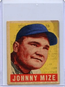 1948 Leaf Johnny Mize New York Giants #112 ⭐️💥🎯 Original - Picture 1 of 2