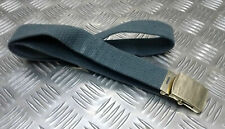 Genuine British RAF Blue Trousers Belt 1¼" Roll Buckle ROYAL AIR FORCE Grade 2