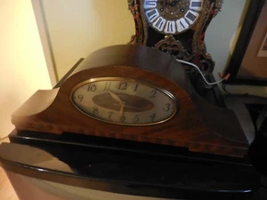Antike Revere Electric Westminster Glockenspiel Uhr Selbststart Modell R-947 FUNKTIONIERT - Bild 1 von 12